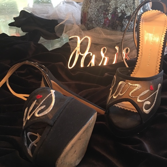 Charlotte Olympia Paris Heels ( Size 41) - Picture 3 of 5